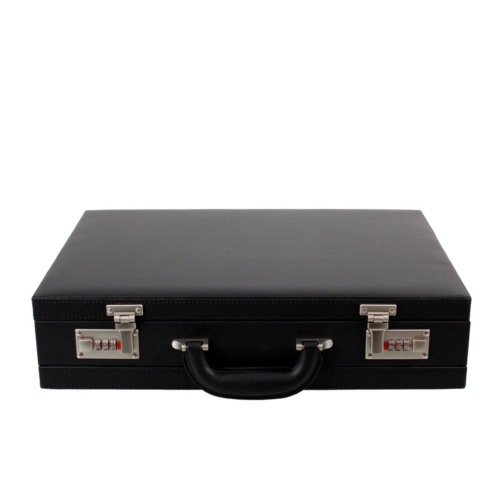 Executive Faux Leather Business Briefcase Attache Travel Case Work Bag AR