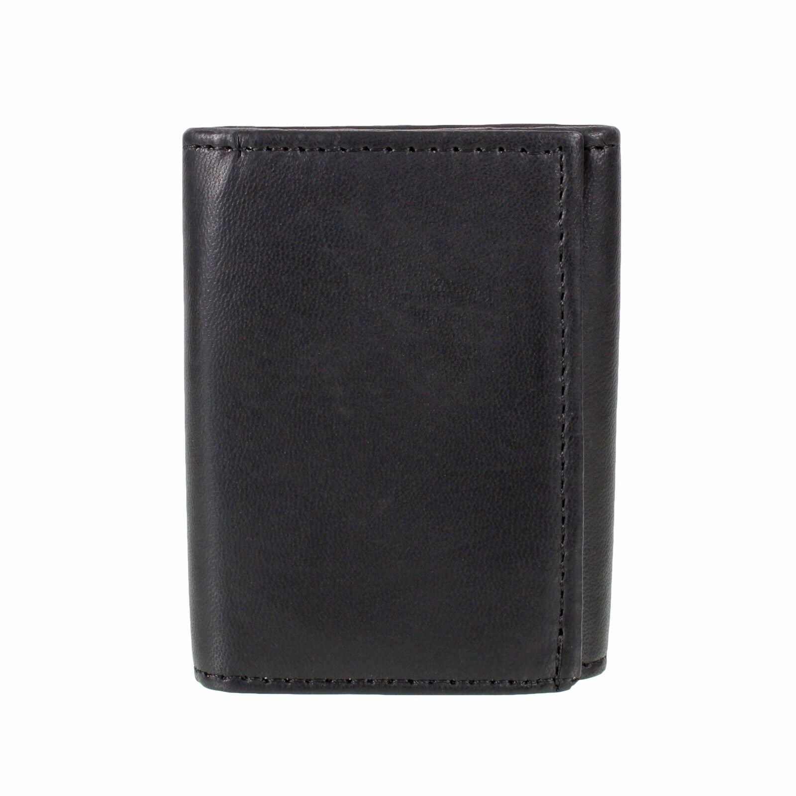 Black Leather Key Holder / Key Case Wallet Soft Nappa Leather 6 hooks