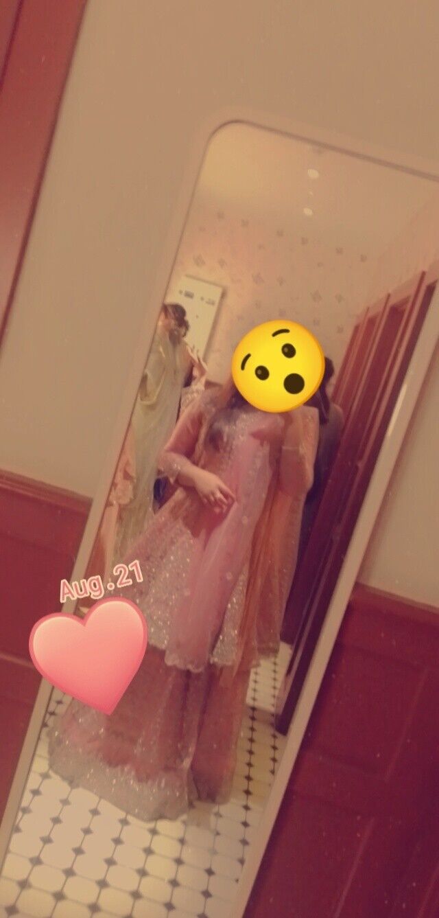 Asian Ladies Indian Pakistani Wedding/Party Dress Lehenga  With Duppatta BARAT