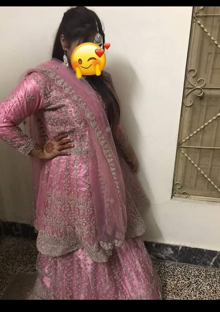 Asian Ladies Indian Pakistani Wedding/Party Dress Lehenga  With Duppatta BARAT