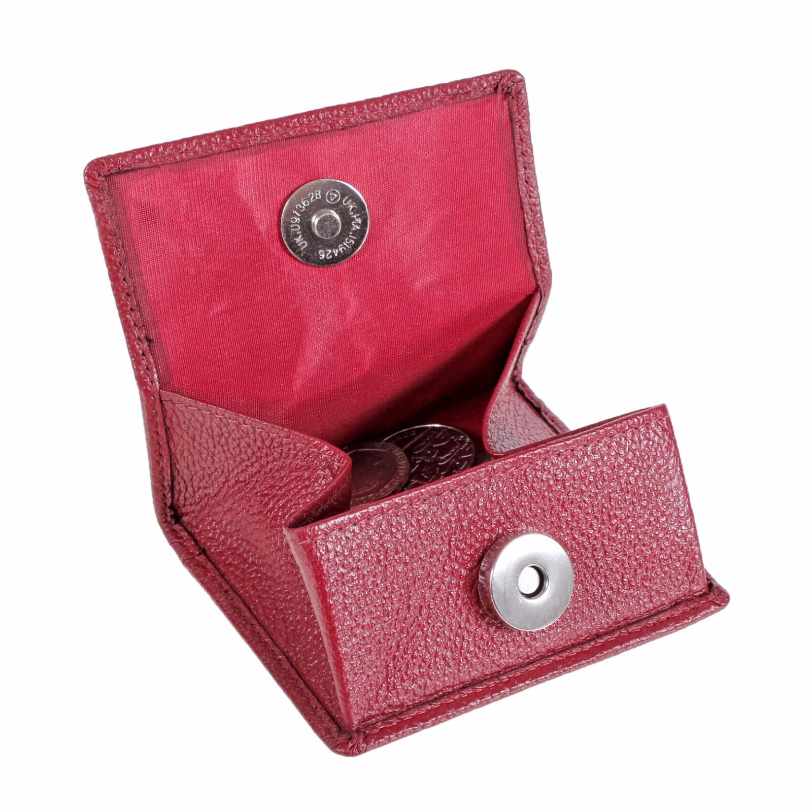 COIN WALLET PURSE COIN CHANGE POUCH TRAY BLACK SQUARE COLOURS COIN PURSE B