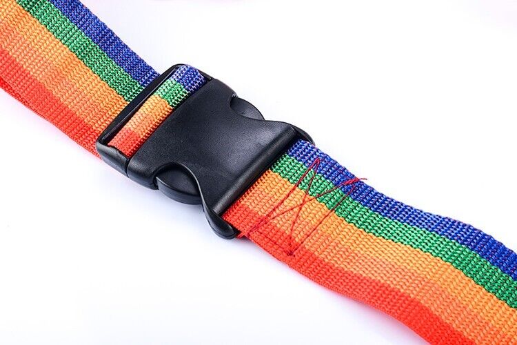 2 x Travel Set Luggage Bag Strap Suitcase Luggage Address Tag Combination Lock