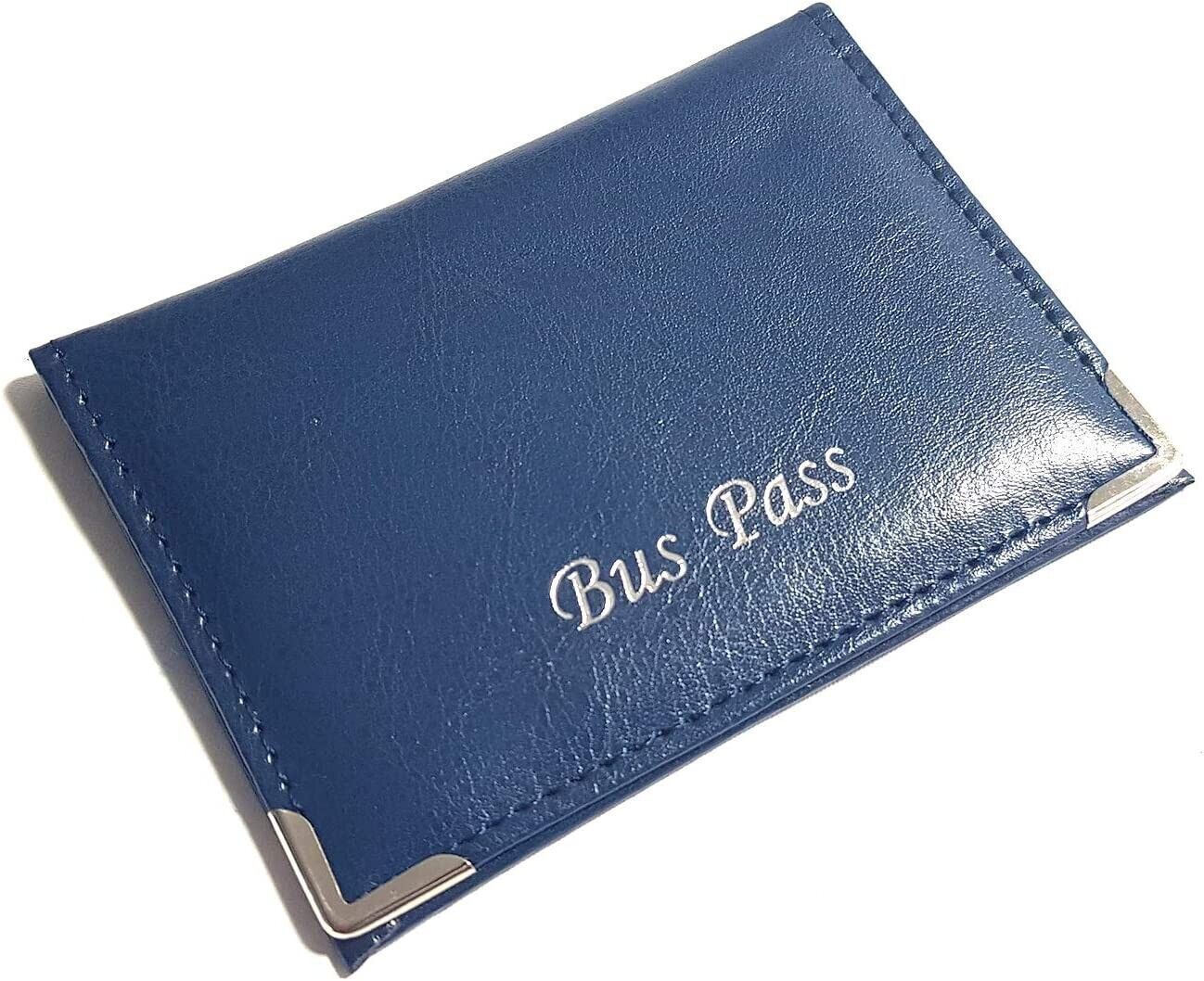 Faux Leather Bus Rail Pass Travel Card Credit ID Oyster Holder Coin Purse Zipped