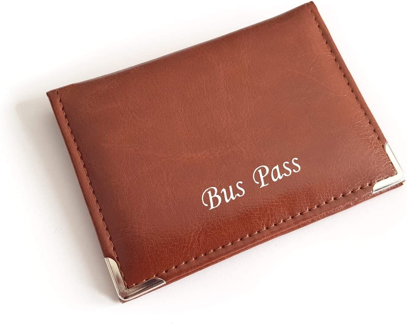 Faux Leather Bus Rail Pass Travel Card Credit ID Oyster Holder Coin Purse Zipped