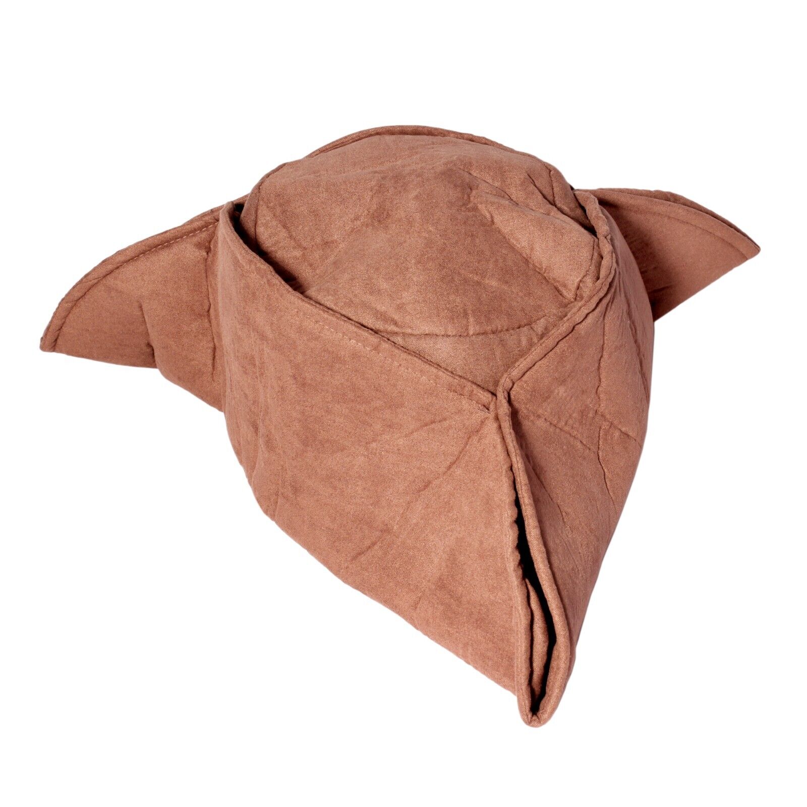 Brown Caribbean Pirate Jack Hat Mens Ladies Pirates Party Fancy Dress