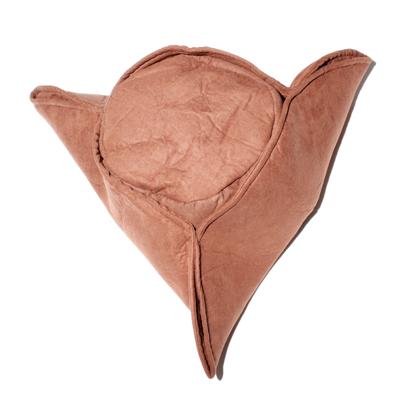 Brown Caribbean Pirate Jack Hat Mens Ladies Pirates Party Fancy Dress Accessory