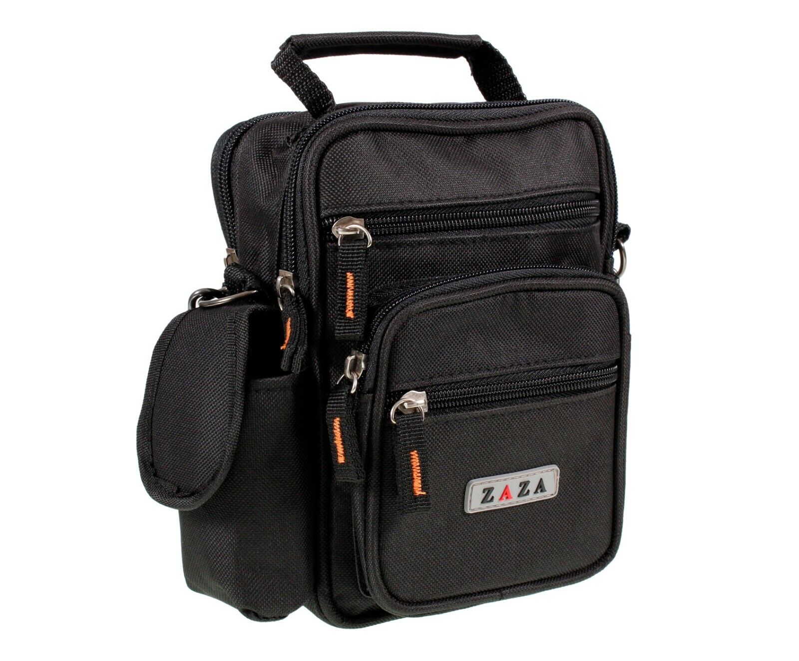 Canvas Travel Organiser  Bag with Belt Loop and Shoulder Strap Gadget Pouch AR