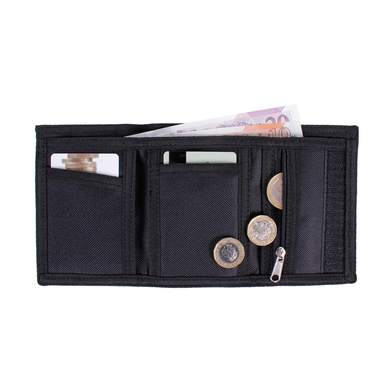 Canvas Wallet Coin Pouch Credit Card Holder Camouflage Sports Nylon