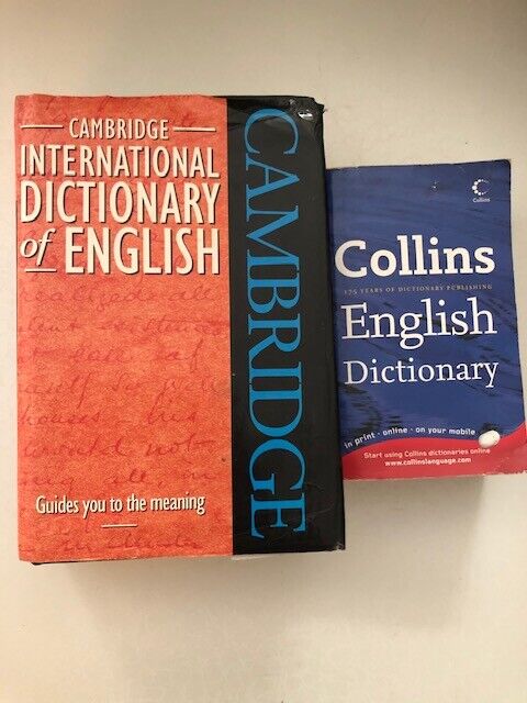 Collins English Dictionary and Cambridge English Dictionary bundle