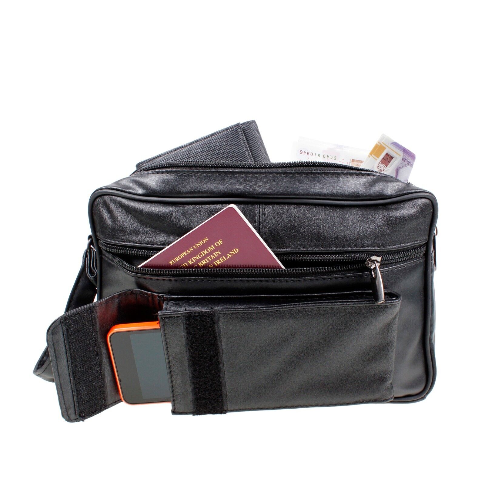 Extra Large Taxi Driver Bus Holiday Travel Business Money Bag