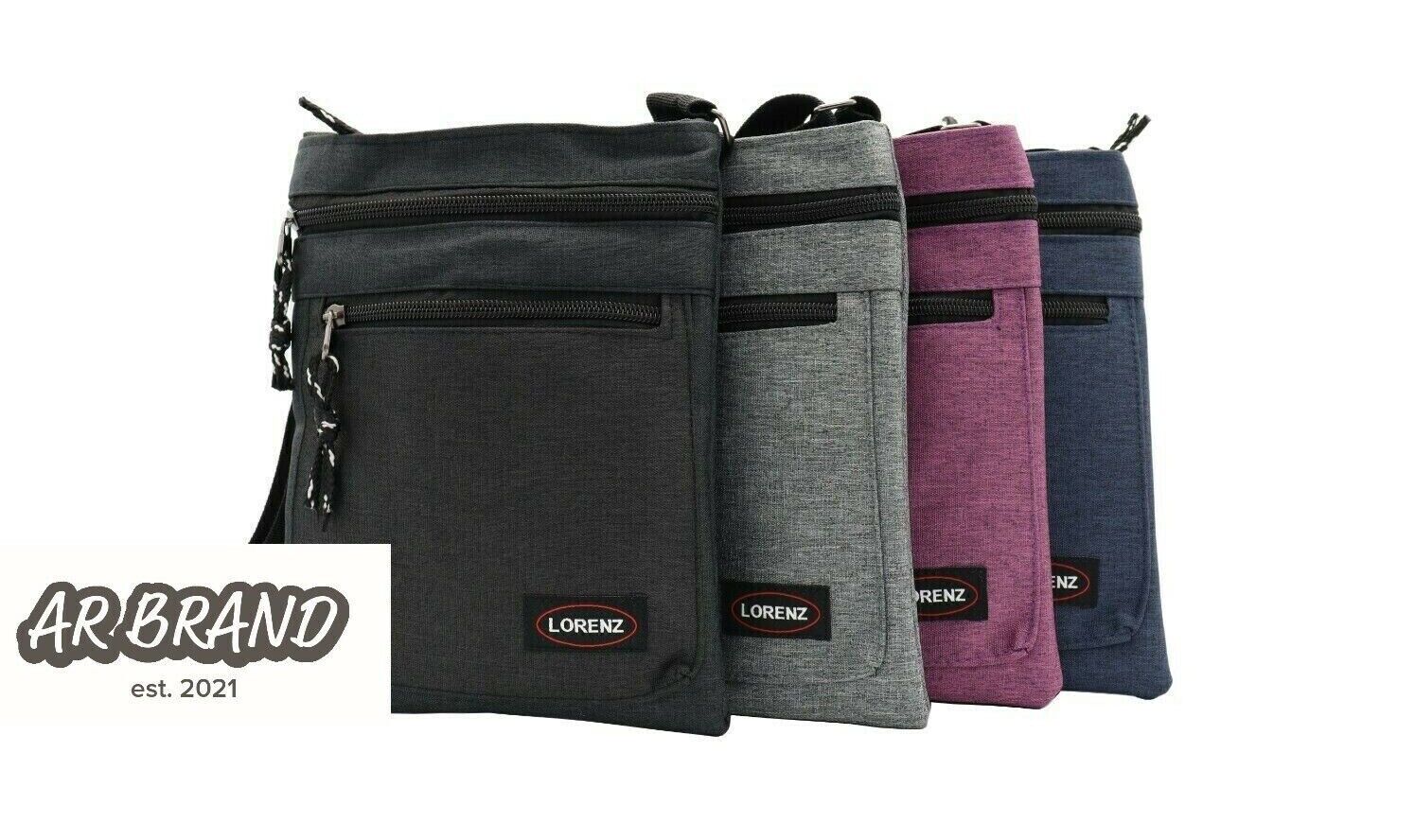 Canvas Flight Messenger Shoulder Bag Cross body Handbag Small Bag Simple Style