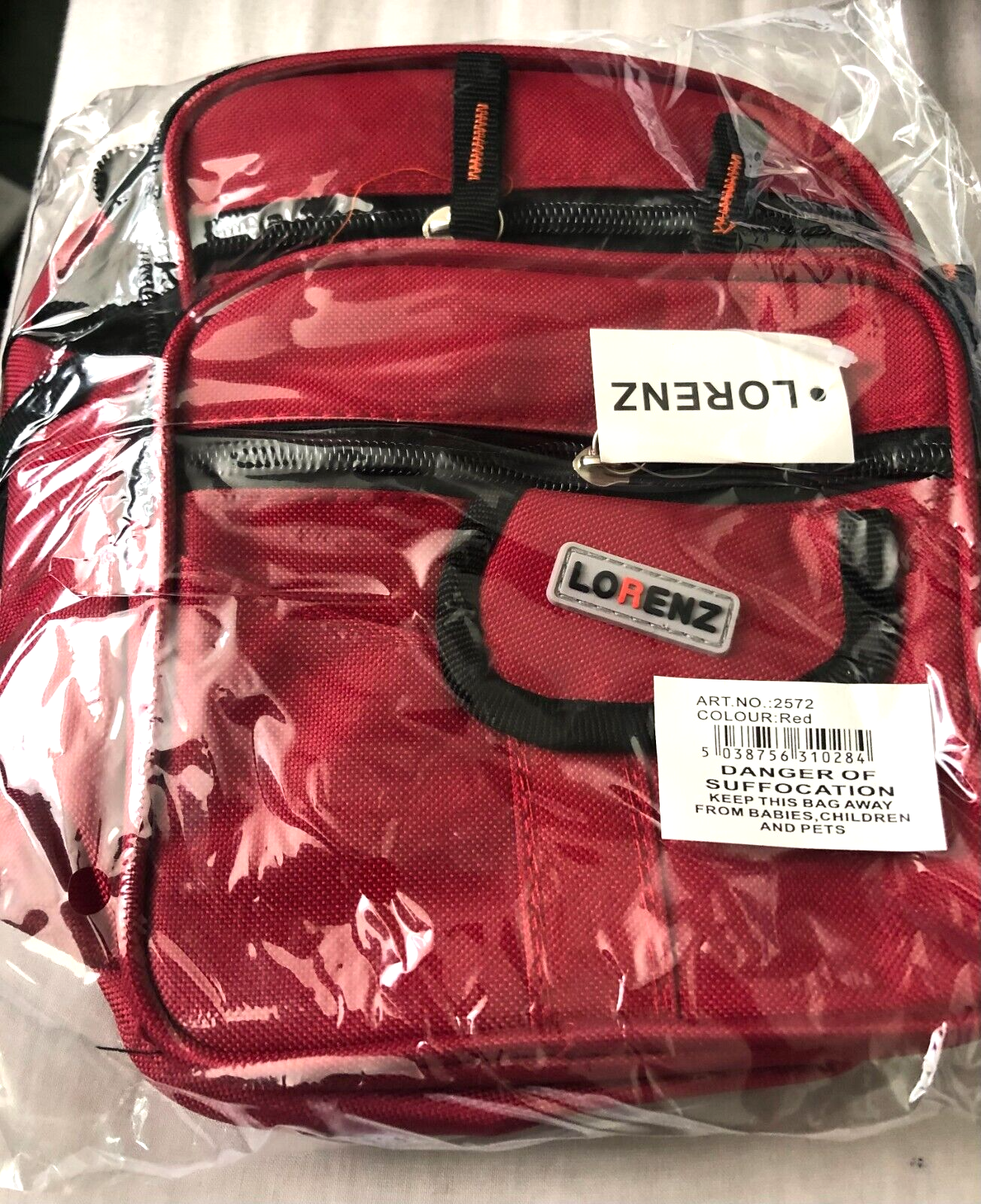 CANVAS BAG MULTI FUNCTIONAL GADGET TRAVEL/FLIGHT BAG CROSS BODY BAG