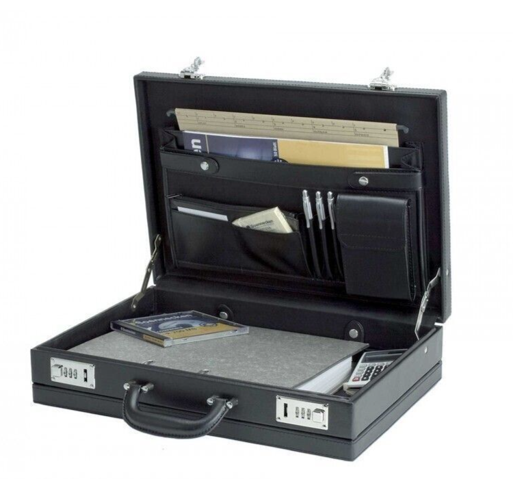 Executive Business Briefcase Attache Travel Case Work Bag AR
