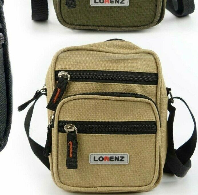 Canvas Travel Shoulder Bag Cross body Handbag Small Work Bag Flight