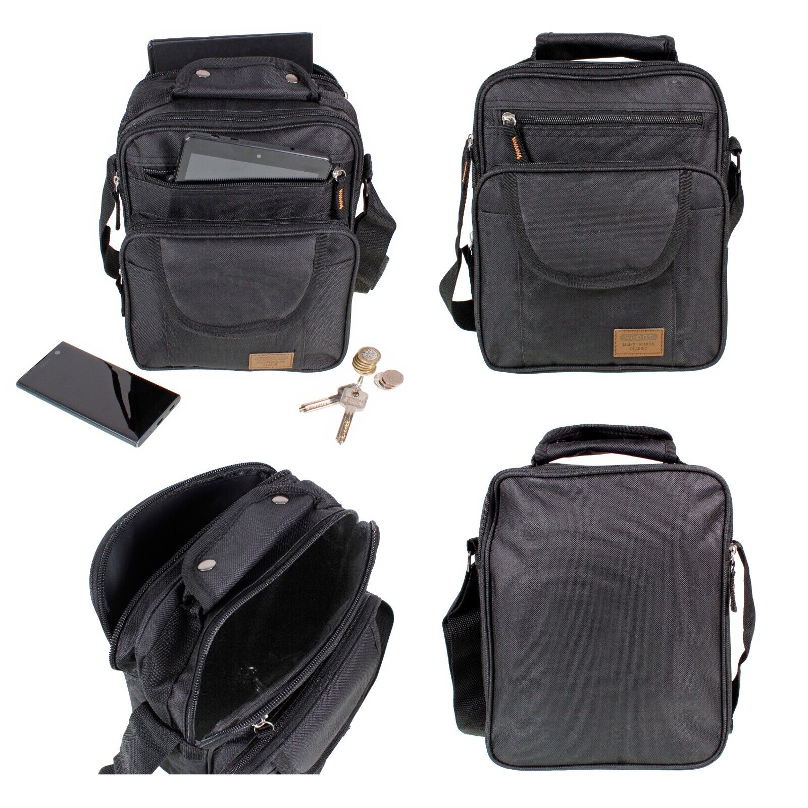 Canvas Messenger Shoulder/Travel Utility Work Bag Cross Body Cabin