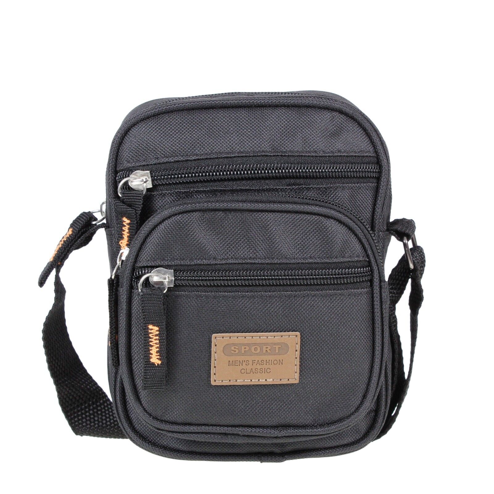 Canvas Travel Shoulder Bag Cross body Handbag Small Work Bag Flight mens