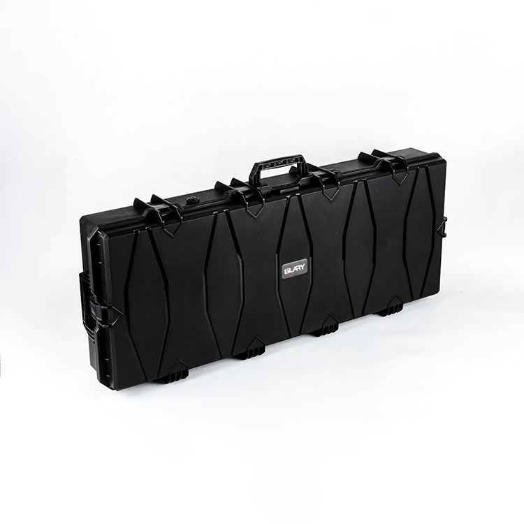 Double Rifle Case Egg Foamed Lined Hard Durable Gun Case Airline Approved