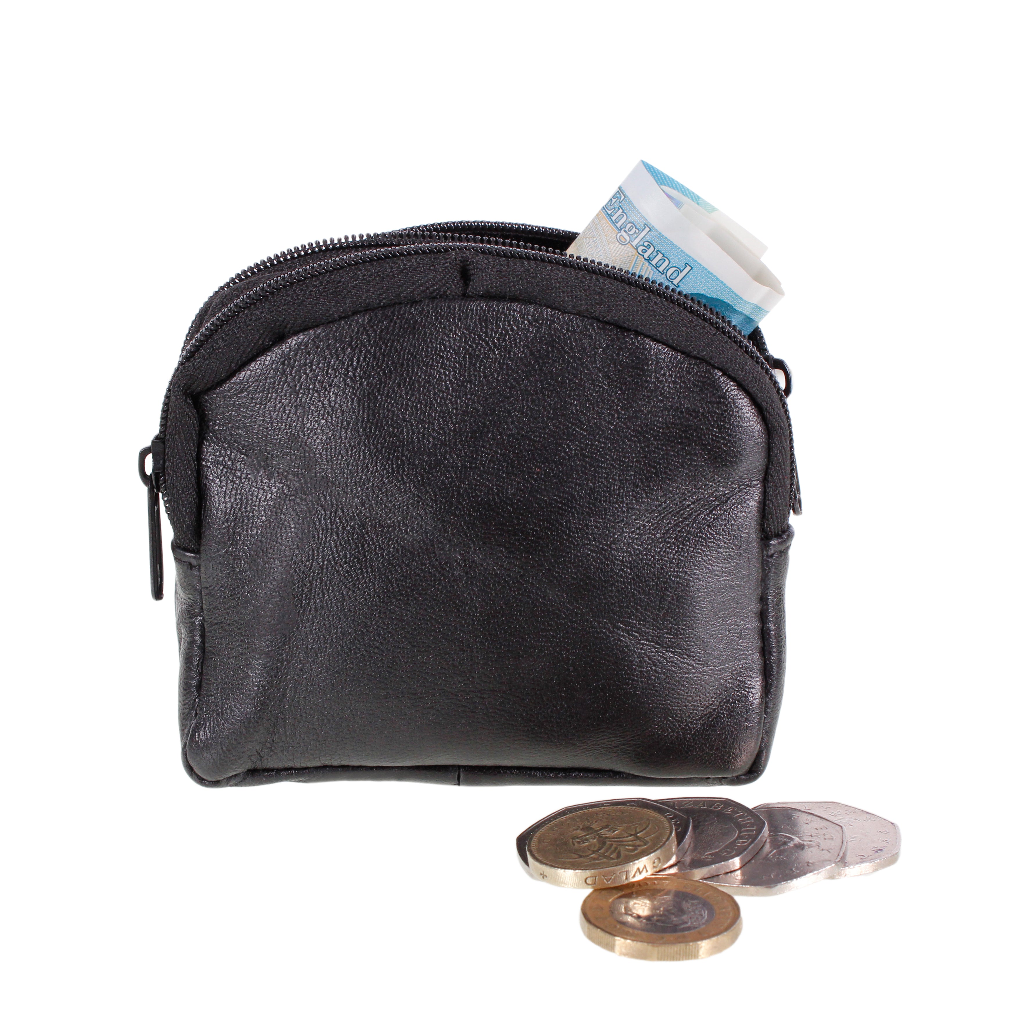 leather coin pouch