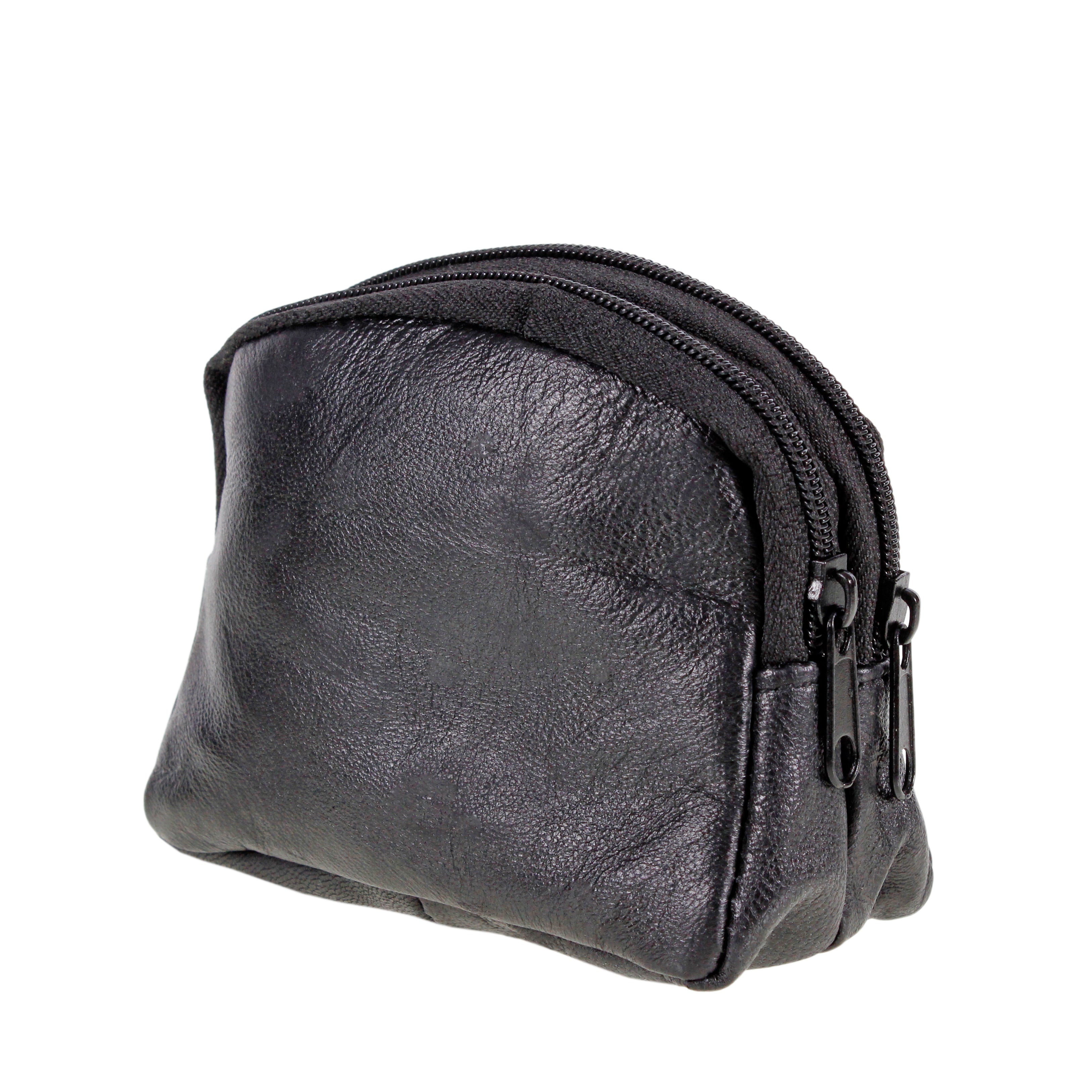 leather coin pouch