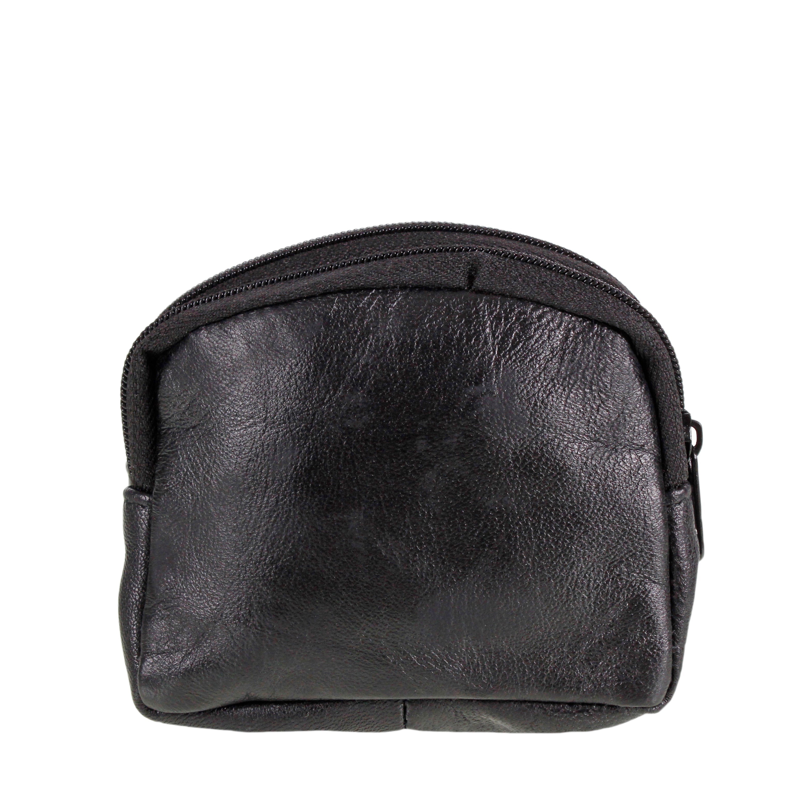 leather coin pouch