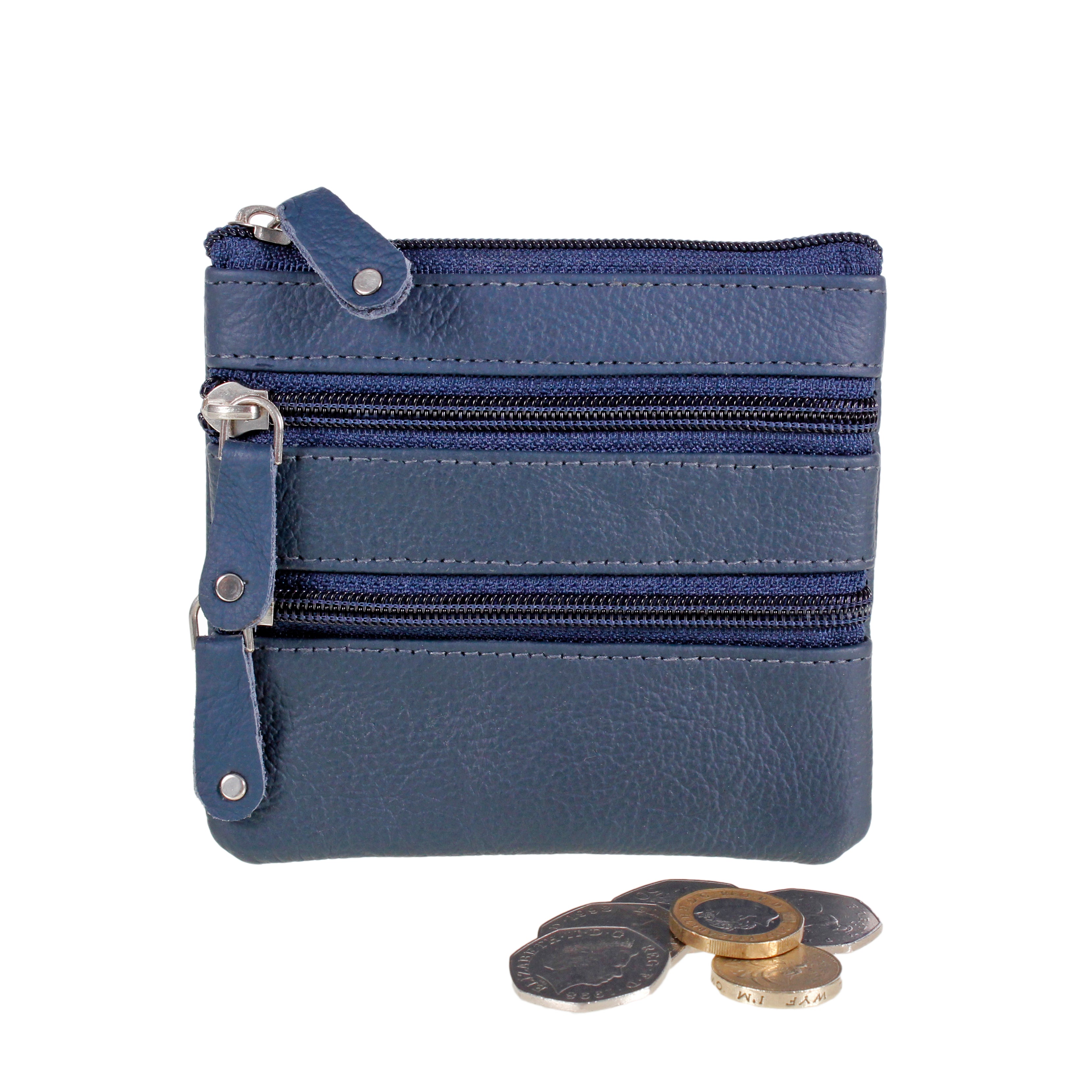 leather coin pouch