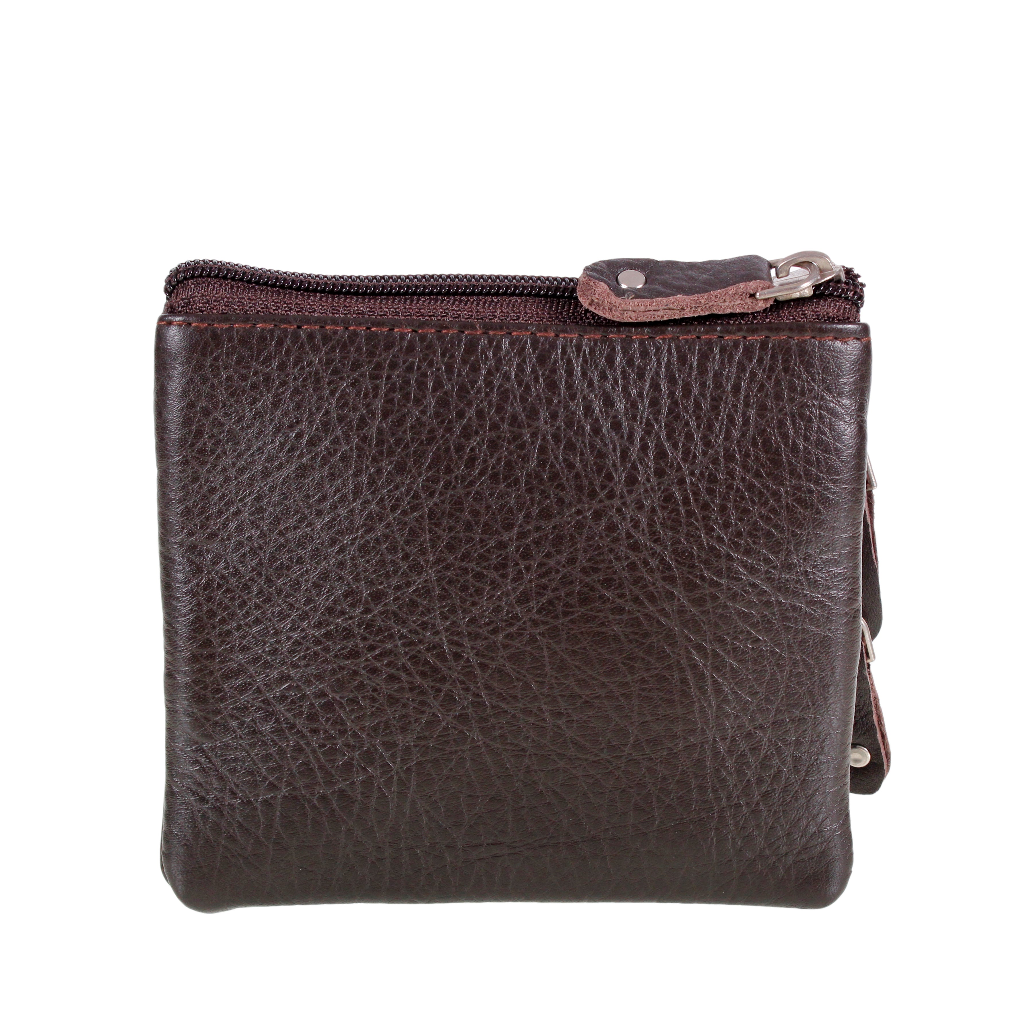 leather coin pouch