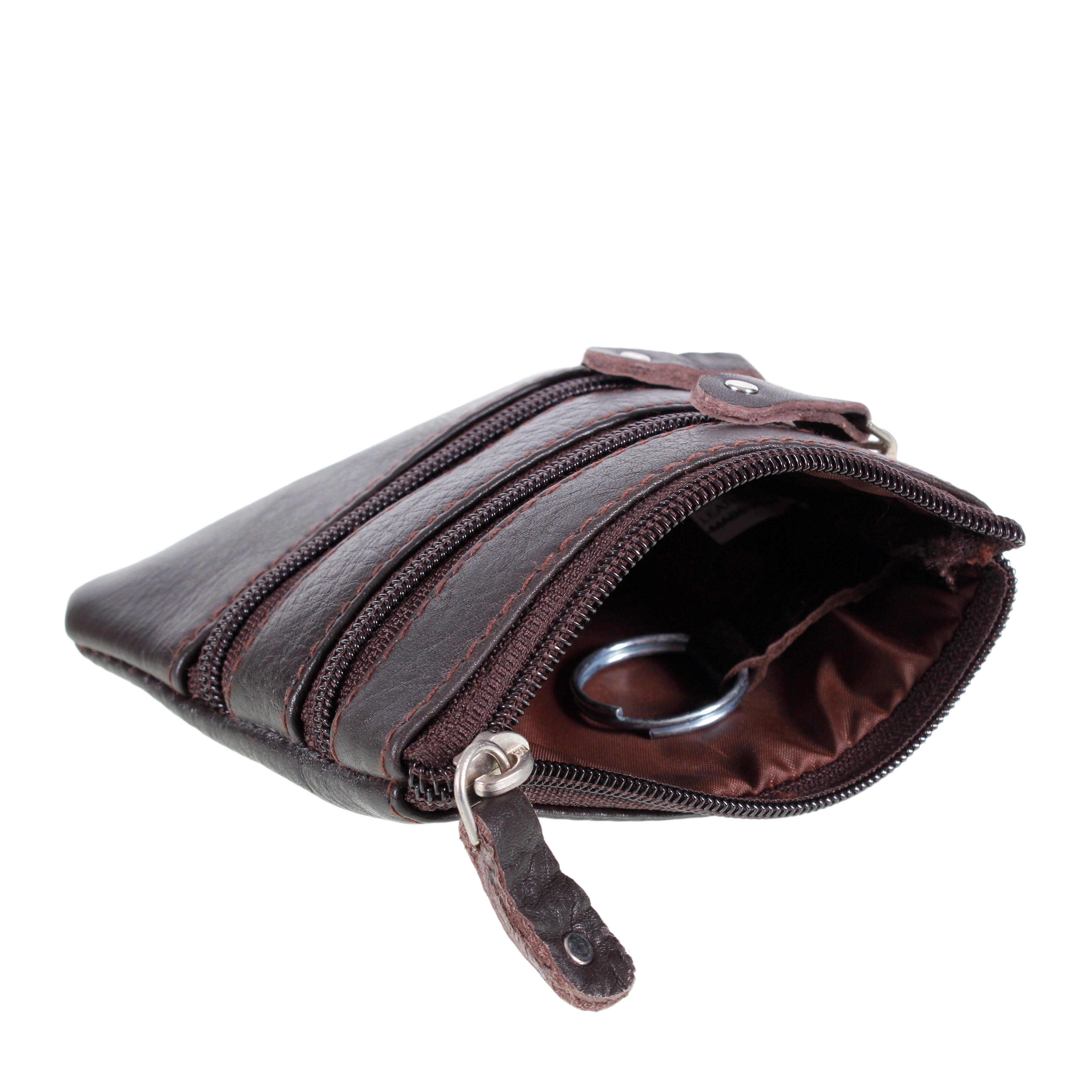 leather coin pouch