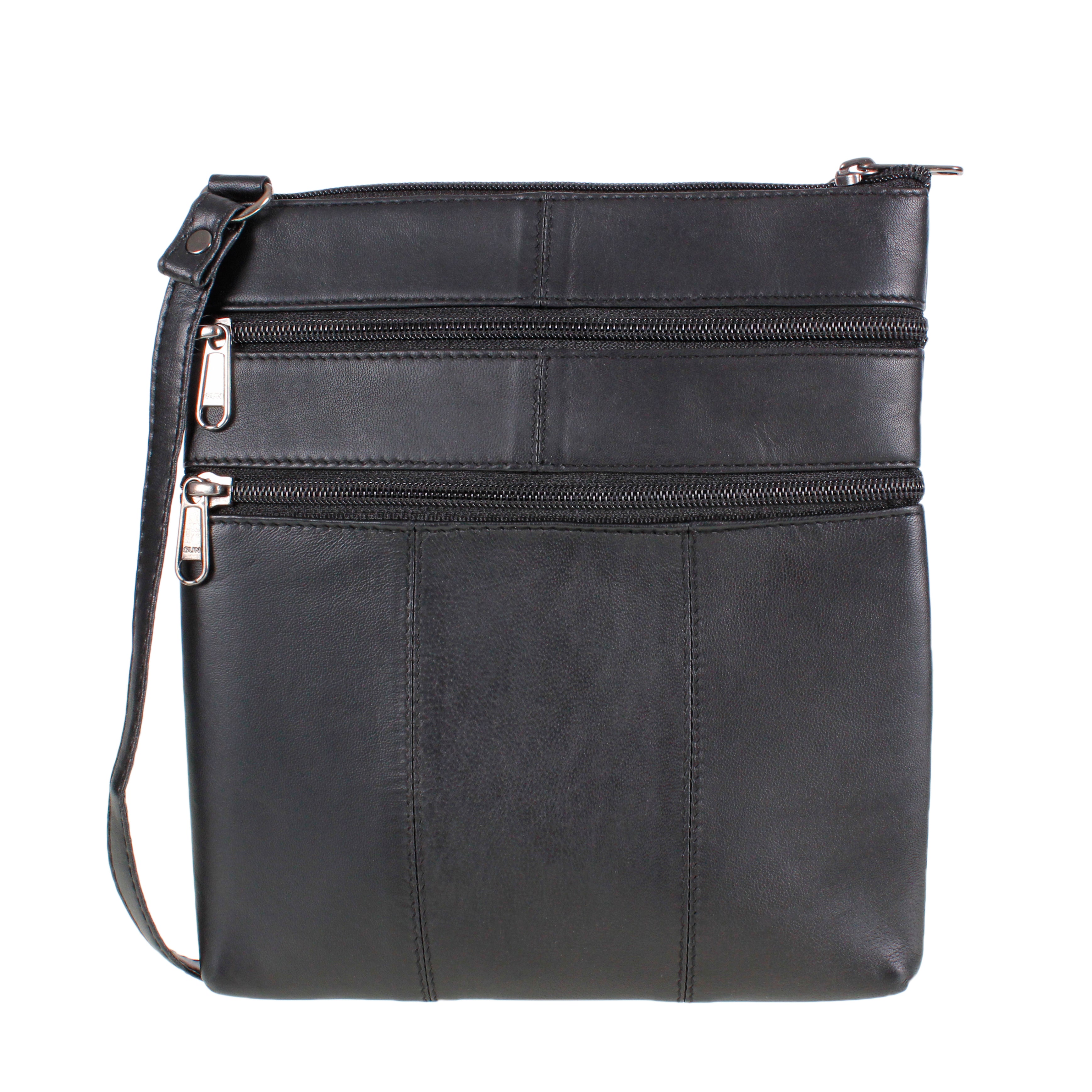 Leather Travel Crossbody Bag
