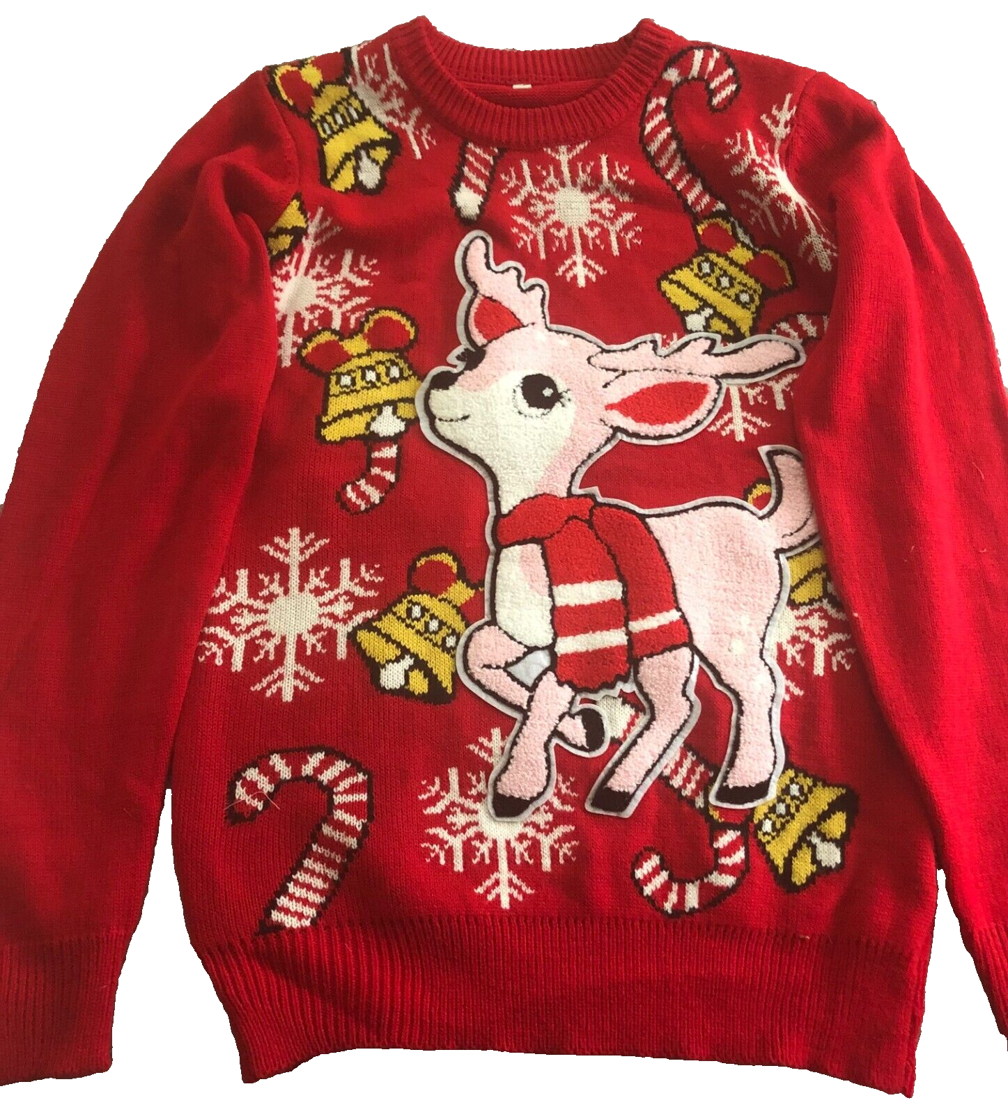 Christmas Jumper Xmas Unisex Santa Sweater Retro Novelty Vintage New