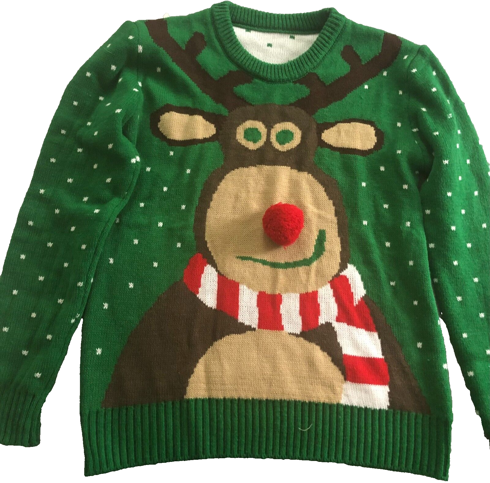 Christmas Jumper Xmas Unisex Santa Sweater Retro Novelty Vintage New