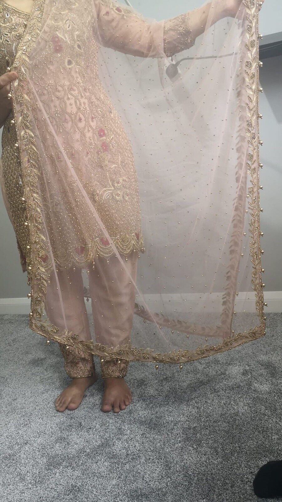 GOLU Asian Ladies Indian Pakistani Wedding/Party Dress Outfit With Duppatta B