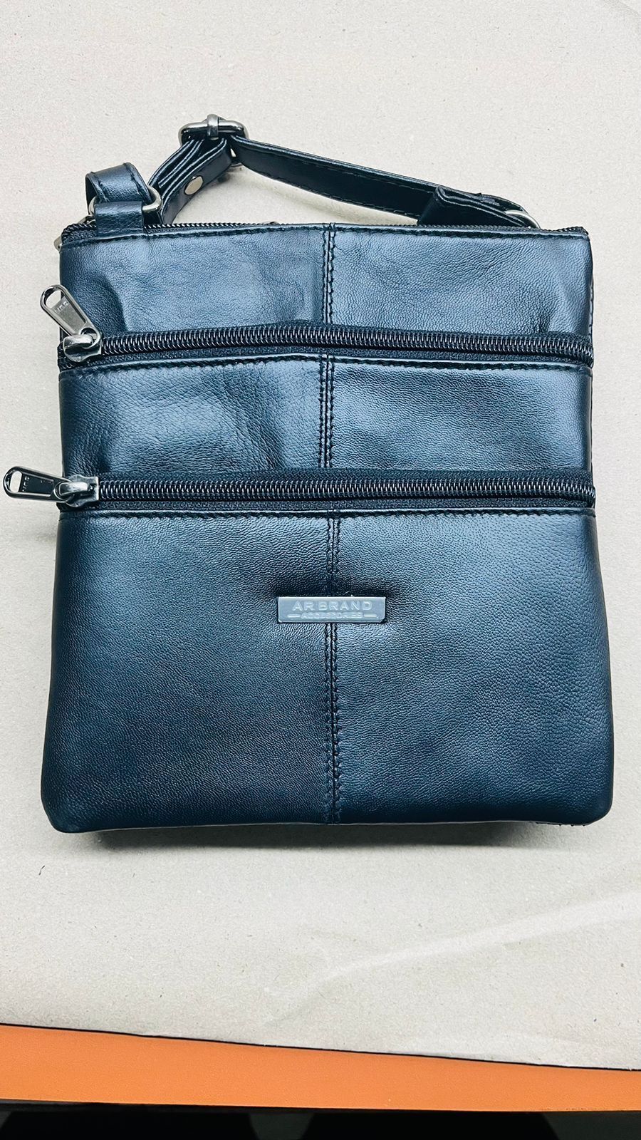 LORENZ Real Leather Small Womens Ladies Cross Body Shoulder Bag