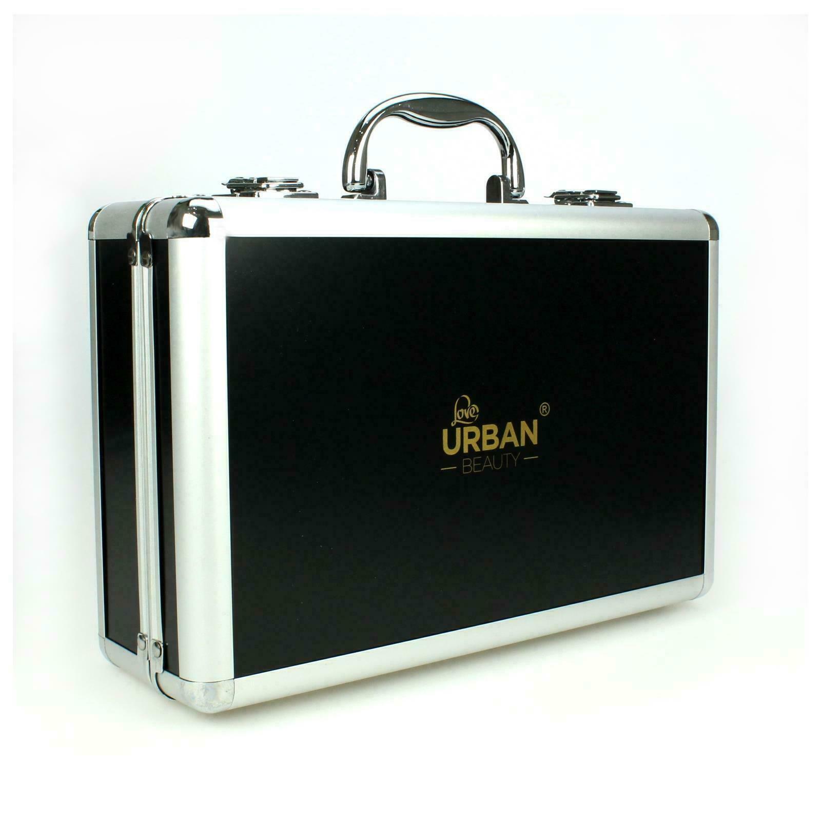 VANITY CASE BEAUTY COSMETIC SET GIFT TRAVEL MAKE UP CARRY BOX XMAS EYE SHADOW AR