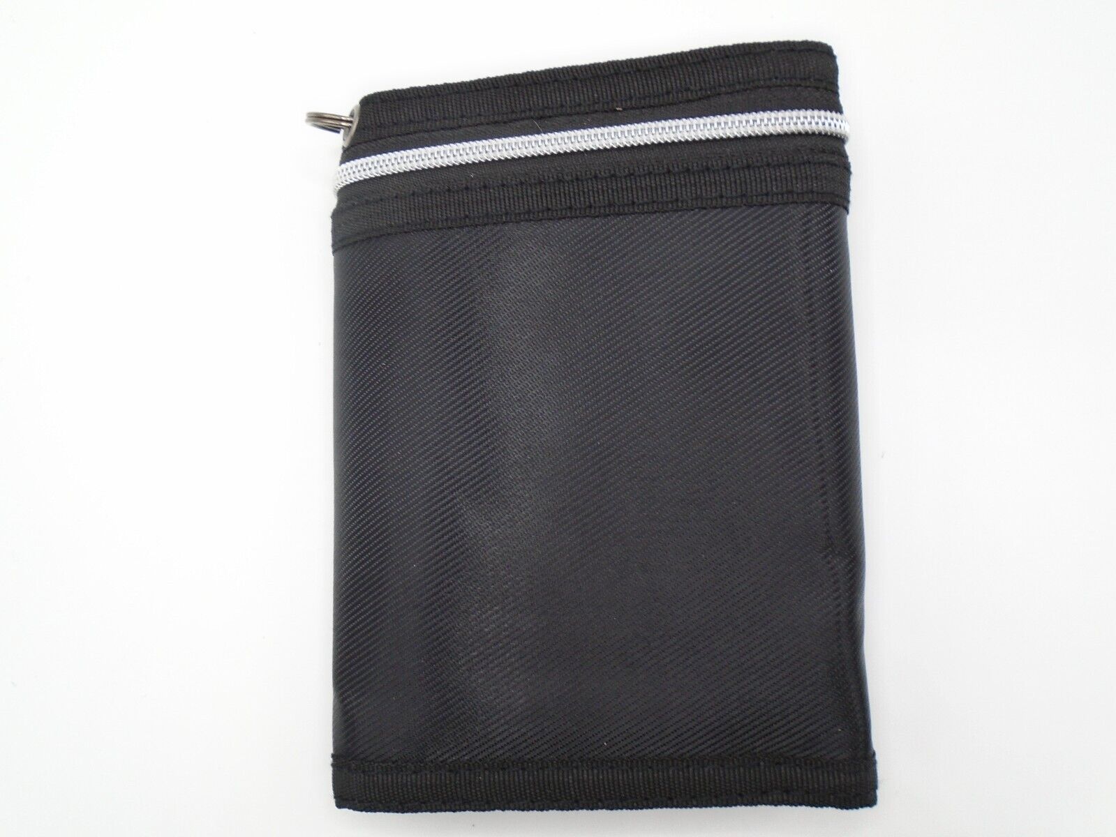 Mens Boys TriFold Sports Wallet with Security Chain Handy