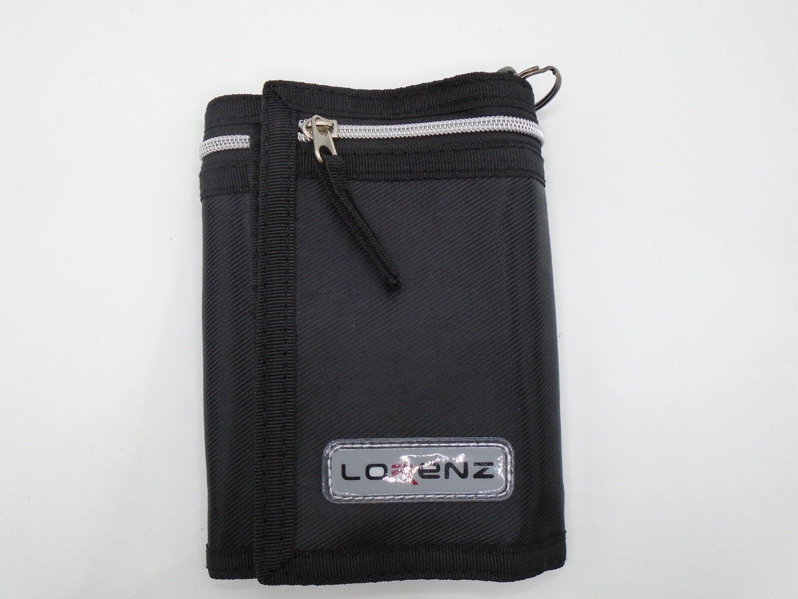 Mens Boys TriFold Sports Wallet with Security Chain Handy