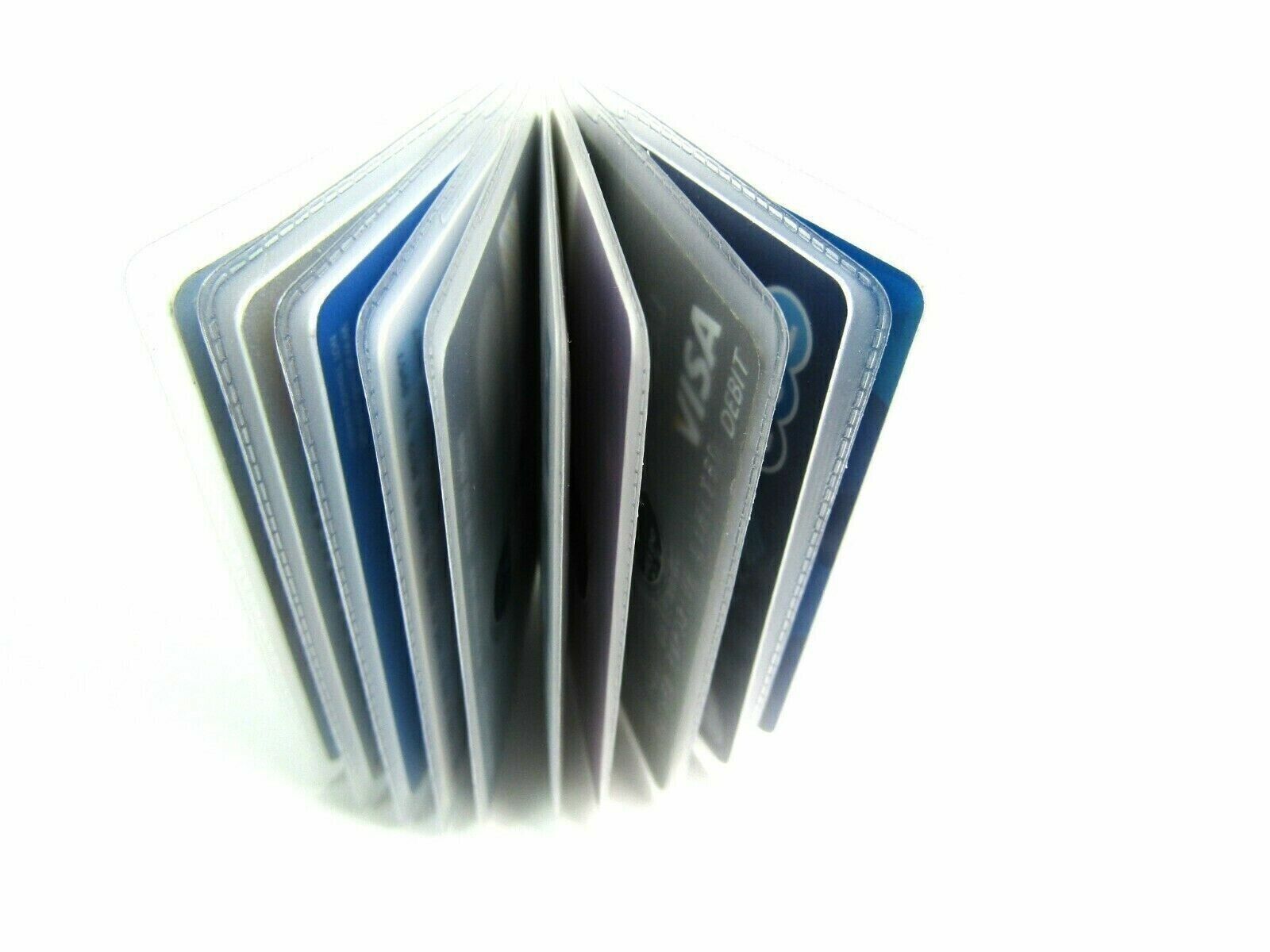 New Replacement Credit Card Holder Plastic Sleeves Inserts Wallet Port AR BRAND STORE New Replacement Credit Card Holder Plastic Sleeves Inserts Wallet Port AR BRAND STORE