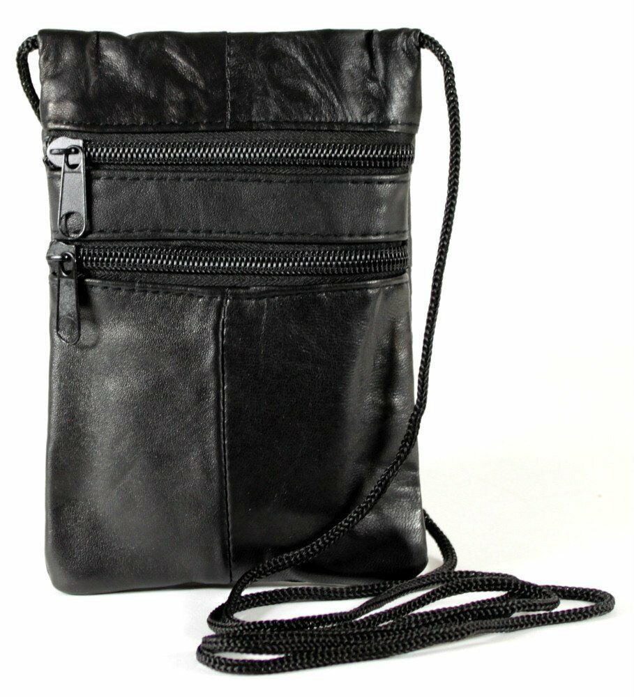 Leather Neck Passport Holder/Pouch Travel Holiday
