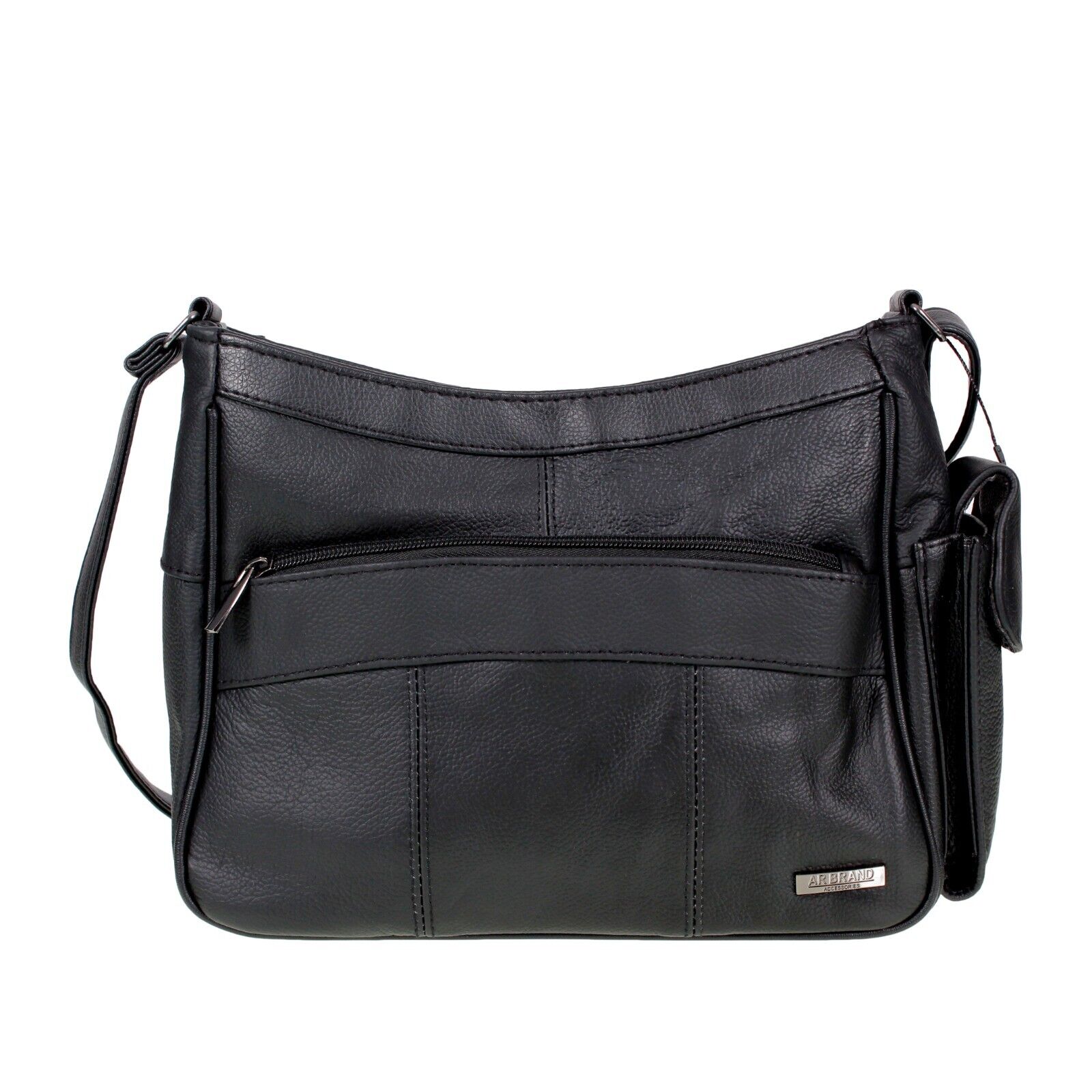 LADIES LEATHER HANDBAG ORGANISER SHOULDER BAG SATCHEL COWHIDE