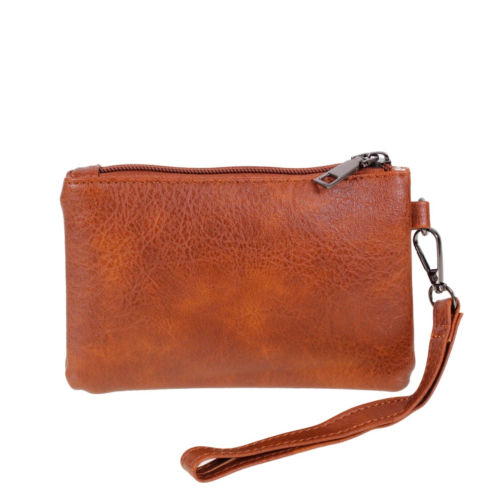 Women Ladies Handbag Vegan Leather Shoulder Tote Bag SET OF 3 Brown
