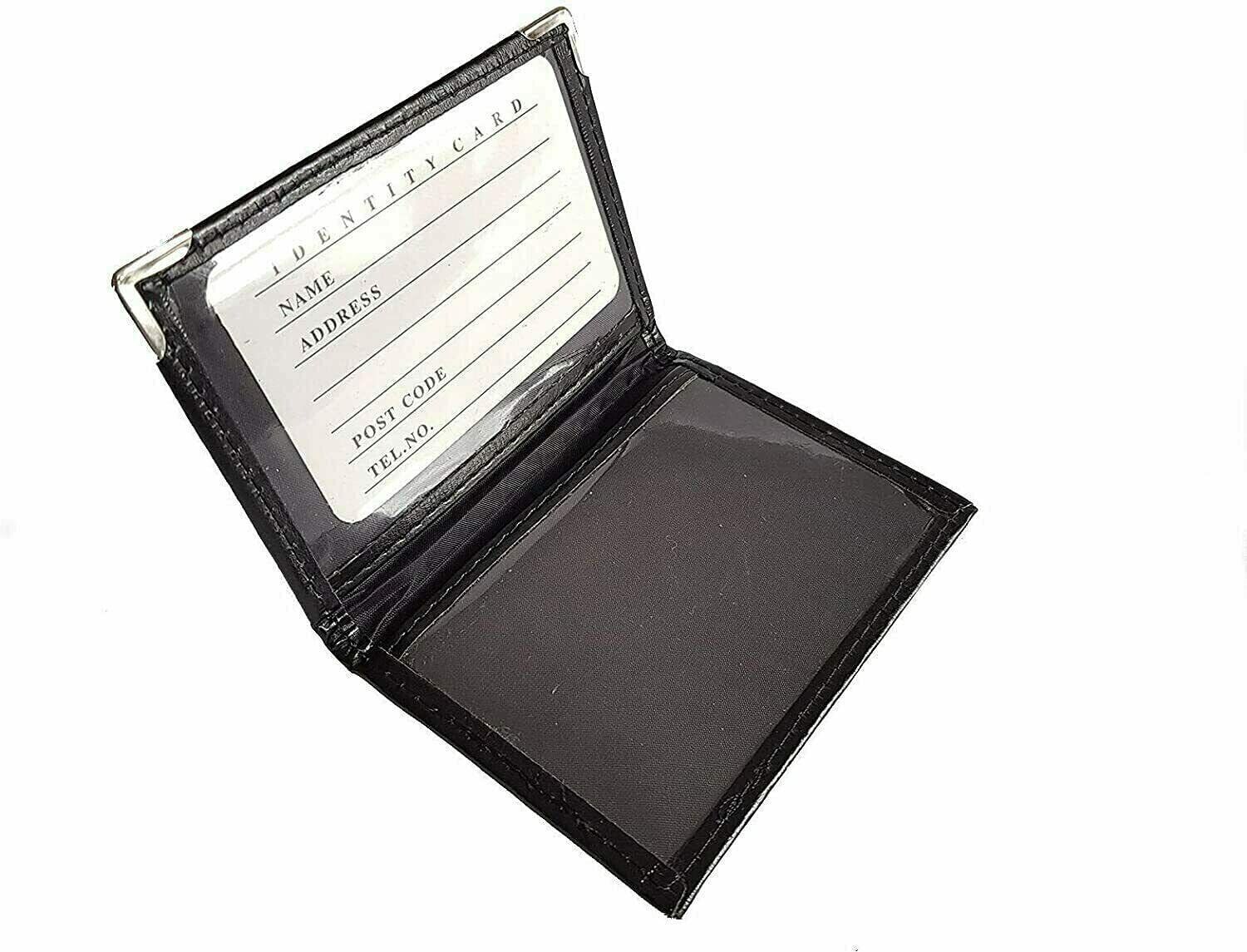 Vegan Leather Bus Pass Oyster Travel Card Bus Pass ID Holder Wallet Cover Case