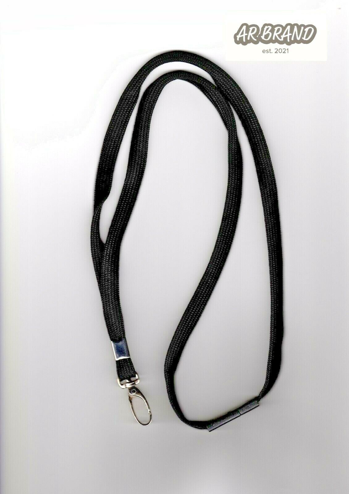 Set of 5 PCS Fabric Lanyard Neck Strap With Strong Metal Lobster Clip