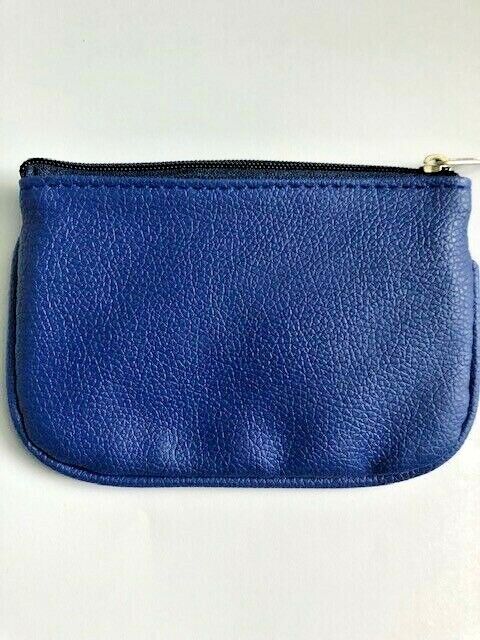 Leather Small Coin Card Key Ring Wallet Pouch Purse