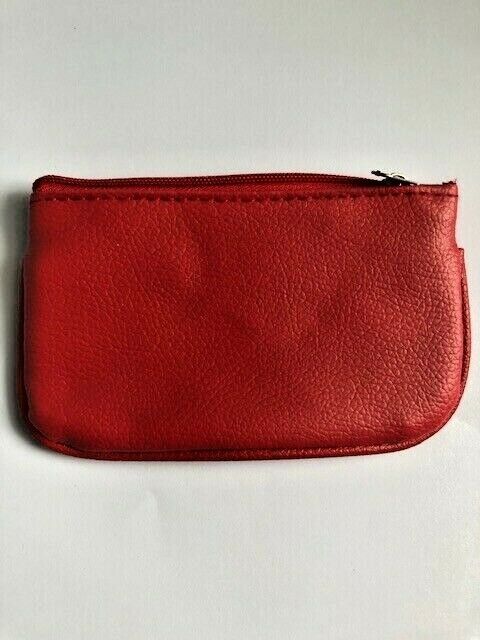 Leather Small Coin Card Key Ring Wallet Pouch Purse