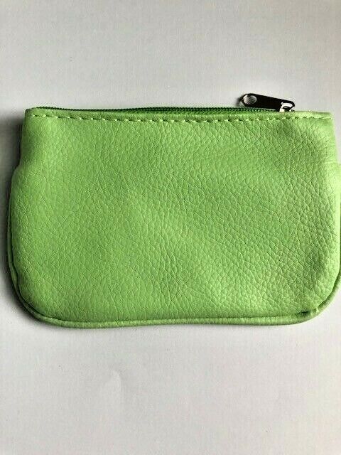 Leather Small Coin Card Key Ring Wallet Pouch Purse