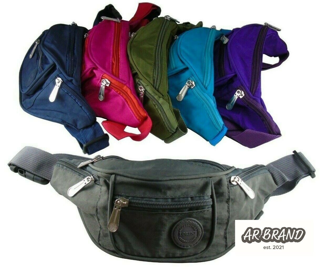 Boys Girls Kids Fanny Pack Travel Bum Bag Money Waist Belt Walking Holiday Pouch