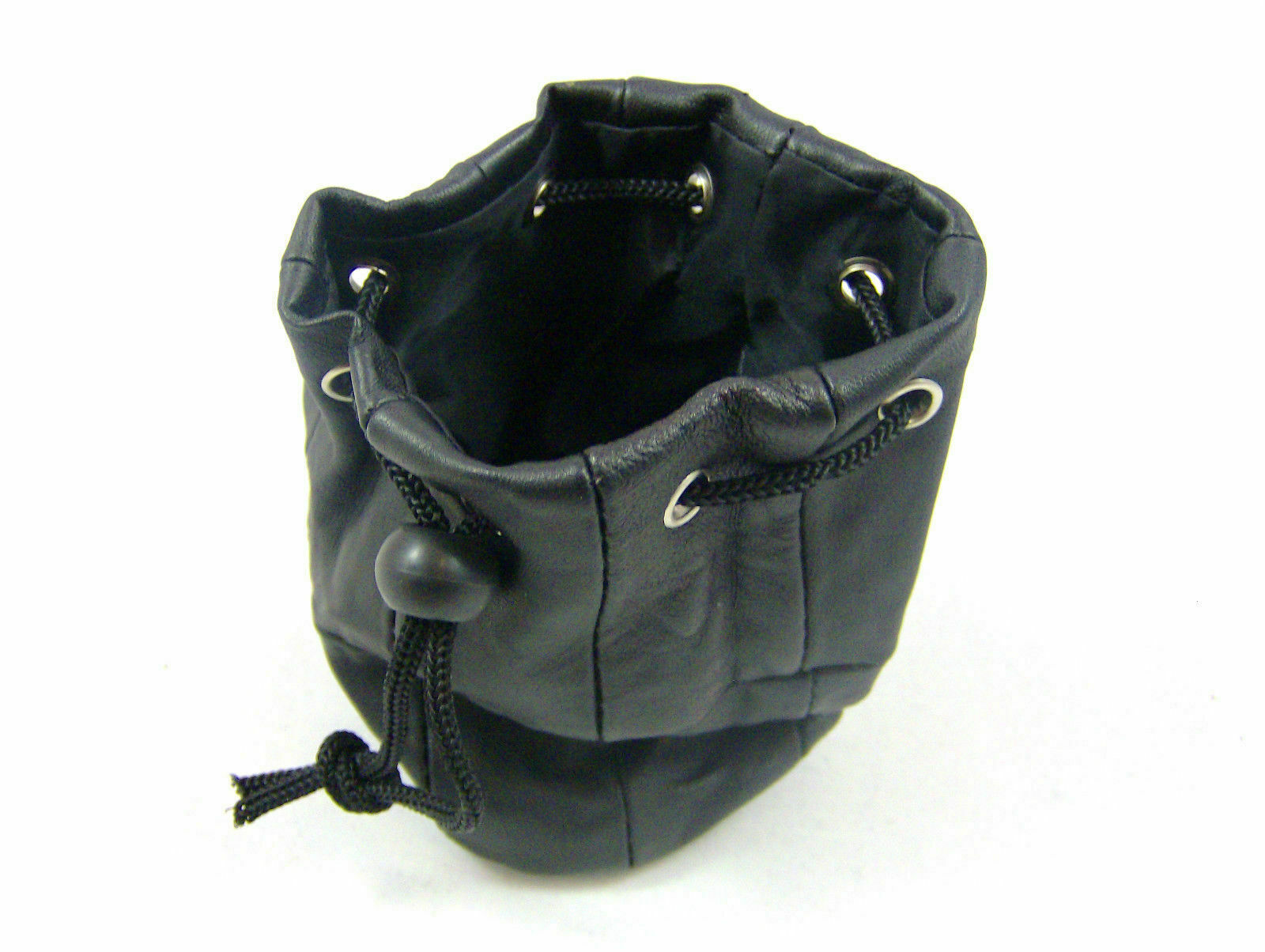 LEATHER COIN PURSE COIN POUCH DRAWSTRING PURSE WRIST PURSE WRIST POUCH