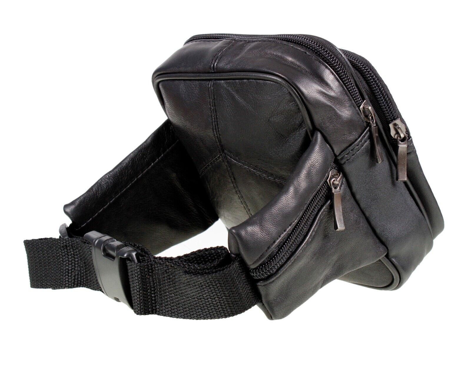 MARKET STALL CARBOOT LEATHER BUM WAIST BAG TRAVEL HOLIDAY MONEY CHANGE BUMBAG