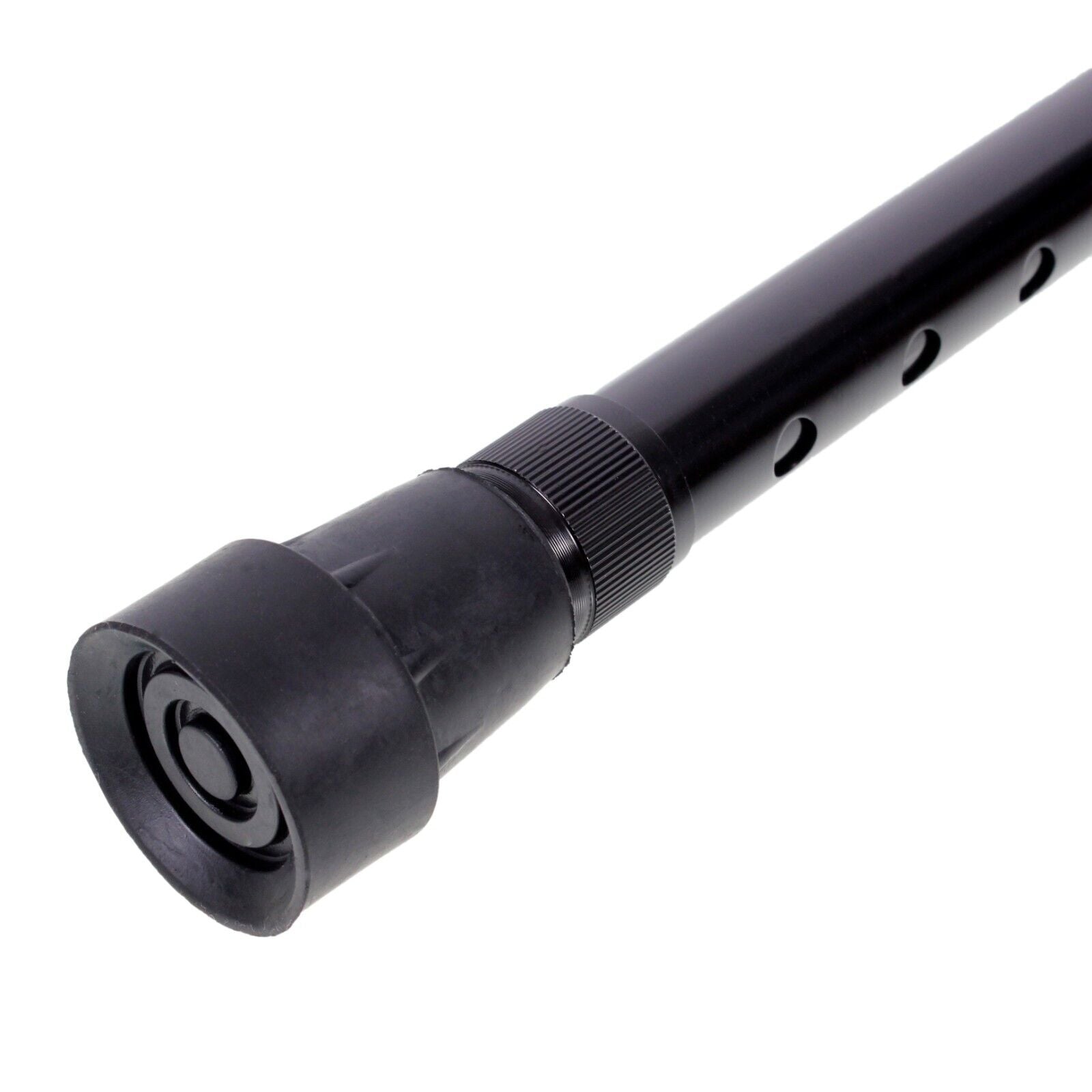 Ladies Engraved Black Rose G Stripe Adjustable Walking Stick Cane Gel Soft Grip