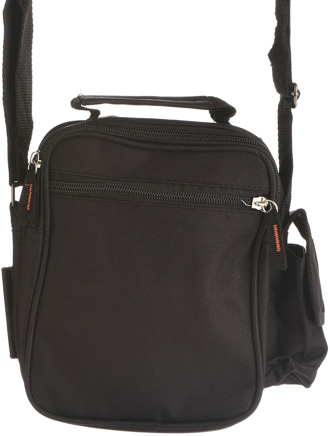 CANVAS CROSS BODY MULTI FUNCTIONAL GADGET TRAVEL/FLIGHT BAG HOLDALL