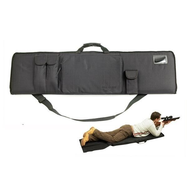 Gun Bag Tactical Rifle  case mat 120cm Black Rifle Case Shooting Mat Width 46cm